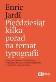 Okładka książki Pięćdziesiąt kilka porad na temat typografii
