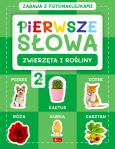 Okładka książki Pierwsze słowa. Zabawa z fotonaklejkami. Zwierzęta