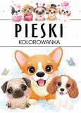 Okładka książki Pieski kolorowanka