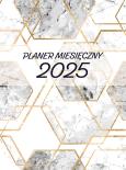 Opakowanie Planer 2025 miesięczny duży 2 geometryczny