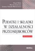 Okładka książki Podatki i składki w działalności przedsiębiorców