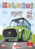 Okładka książki Pojazdy. Koloruj