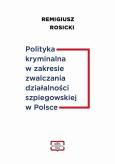 Okładka książki Polityka kryminalna w zakresie zwalczania...