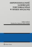 Okładka książki Postawy i reguły odpowiedzialności samorządu terytorialnego w sferze socjalnej