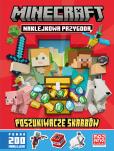 Okładka książki Poszukiwacze skarbów. Naklejkowa przygoda. Minecraft