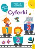 Okładka książki Poznaję i naklejam. Cyferki