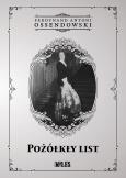Okładka książki Pożółkły list