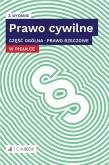 Okładka książki Prawo cywilne w pigułce. Część ogólna. Prawo rzeczowe + testy online wyd. 2024