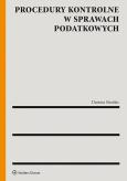 Okładka książki Procedury kontrolne w sprawach podatkowych