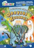 Okładka książki Przygody dinozaurów. Lubię Dinozaury. Odrysuj koloruj