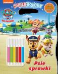 Okładka książki Psie sprawki. Psi Patrol. Superkolory