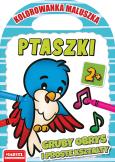 Okładka książki Ptaszki. Kolorowanka maluszka