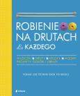 Robienie na drutach dla każdego. Autor: Vikki Haffenden, Frederica Patmore. Dobreksiazki.pl Okładka książki Robienie na drutach dla każdego