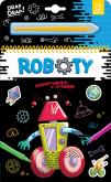 Okładka książki Roboty. Zdrapywanka z rysikiem