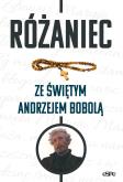 Okładka książki Różaniec ze świętym Andrzejem Bobolą