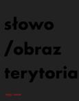 Okładka książki słowo/obraz terytoria. Autoportret wydawnictwa