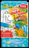 Okładka książki Stwory duże i małe. Moje Dinozaury. Wodne kolorowanie