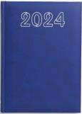 Opakowanie Terminarz 2024 B6 dzienny - niebieski