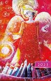 Opakowanie Terminarz Anioł kolorowy A5 r. 2023