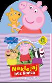 Okładka książki Ubrania na każdą okazję. Świnka Peppa. Naklejaj bez końca