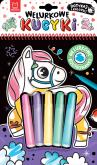 Okładka książki Welurkowe kucyki. Dotykaj i koloruj