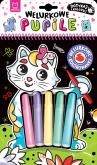 Okładka książki Welurkowe pupile. Dotykaj i koloruj