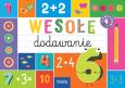 Okładka książki Wesołe dodawanie. Blok z tekturą