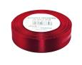 Wstążka satynowa bordowa 25mmx32m. Wydawca: Brewis. Dobreksiazki.pl Opakowanie Wstążka satynowa bordowa 25mmx32m