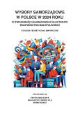 Okładka książki Wybory samorządowe w Polsce w 2024 roku w świadomości najmłodszego elektoratu województwa małopolskiego