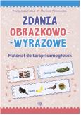 Okładka książki Zdania obrazkowo-wyrazowe Materiał do terapii samogłosek