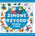 Okładka książki Zimowe przygody. Koloruj z nami
