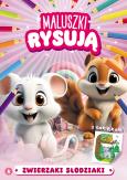 Okładka książki Zwierzaki słodziaki. Maluszki rysują