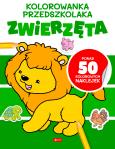 Okładka książki Zwierzęta. Kolorowanka przedszkolaka - uszkodzone