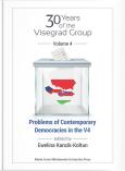 Okładka książki 30 years of the Visegrad Group. Volume 4: Problems of Contemporary Democracies in V4