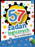 Okładka książki 57 zadań logicznych dla przedszkolaków