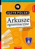 Okładka książki Arkusze egzaminacyjne. Język polski. Egzamin ósmoklasisty