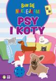 Okładka książki Baw się naklejkami. Psy i koty - uszkodzone