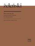 Okładka książki Berceuse op.32 na wiolonczelę i fortepian