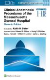 Okładka książki Clinical Anesthesia Procedures of the Massachusetts General Hospital