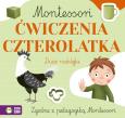 Okładka książki Ćwiczenia czterolatka. Montessori