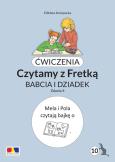 Okładka książki Ćwiczenia. Czytamy z Fretką cz.10 Babcia i dziadek