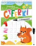 Okładka książki Cyferki. Zmywalna kaligrafia