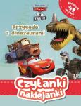 Okładka książki Czytanki naklejanki. Przygoda z dinozaurami. Disney Pixar Auta w trasie