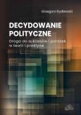 Okładka książki Decydowanie polityczne