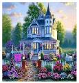 Opakowanie Diamentowa Mozaika Domek z ogrodem  NO-1006296
