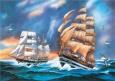 Opakowanie Diamentowa Mozaika Żaglowce na morzu w sztormie NO-1007126