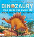 Okładka książki Dinozaury i inne pradawne zwierzęta. Książka z okienkami
