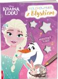 Okładka książki Disney Kraina Lodu. Kolorowanka z błyskiem