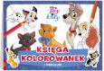Okładka książki Disney Psy & Koty. Księga kolorowanek