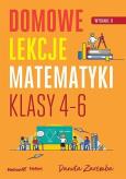 Okładka książki Domowe lekcje matematyki. Klasy 4-6 w.2